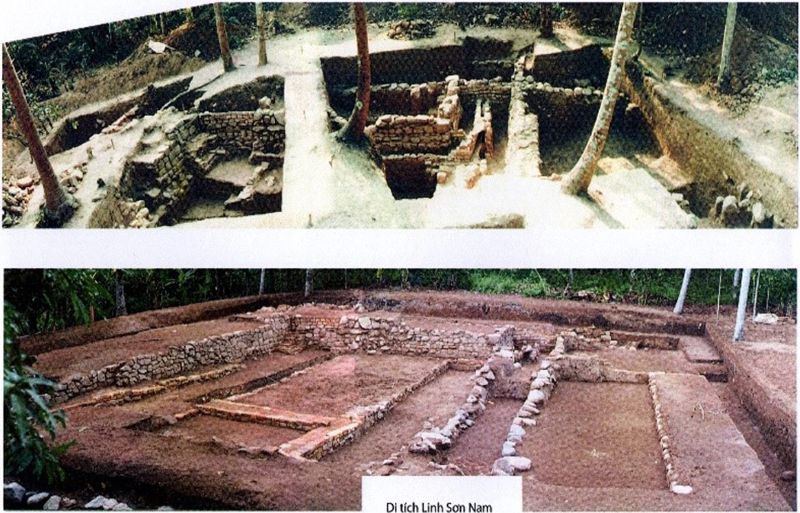 Linh Son Nam architectural sites
